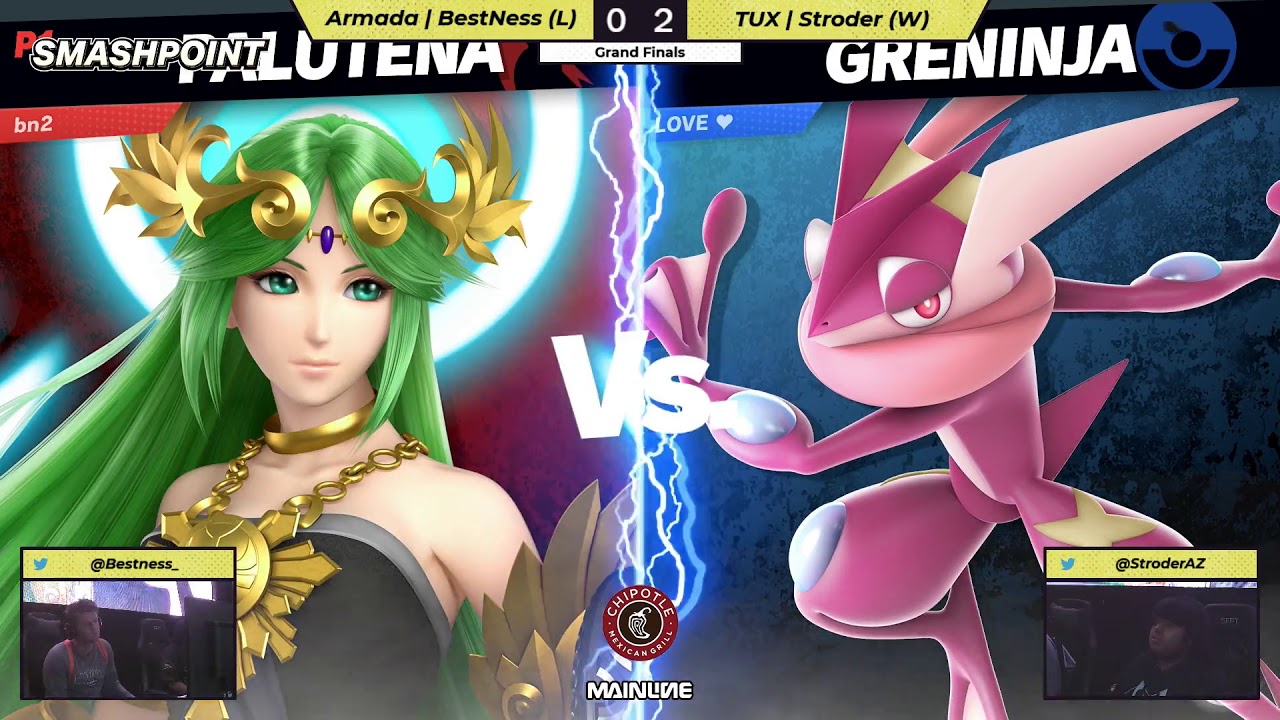 SMASHPOINT - TUX | Stroder (Greninja, Mario) vs. Armada | Bestness (Ness, Palutena) - Grand Finals