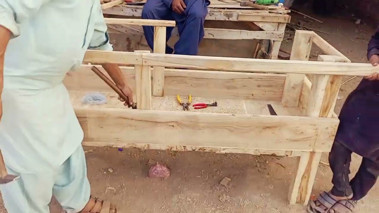 How to Make wooden khurli for goats   A new design khurli