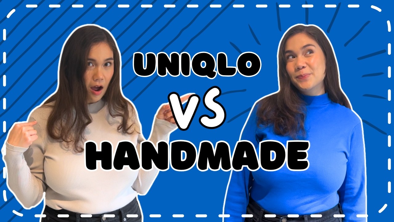 Copying a Uniqlo Shirt Without a Pattern | Sewing Stretch Fabric