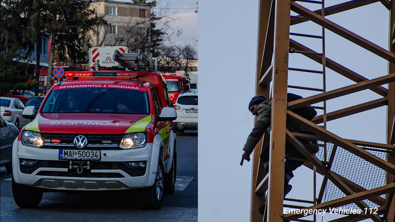 Rescue team / Echipa de salvare în / in Timisoara