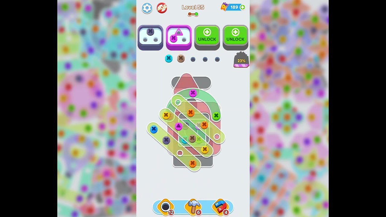 Screw Pin out! (Screw Out!) 🔩 Level 55 Walkthrough & Solution