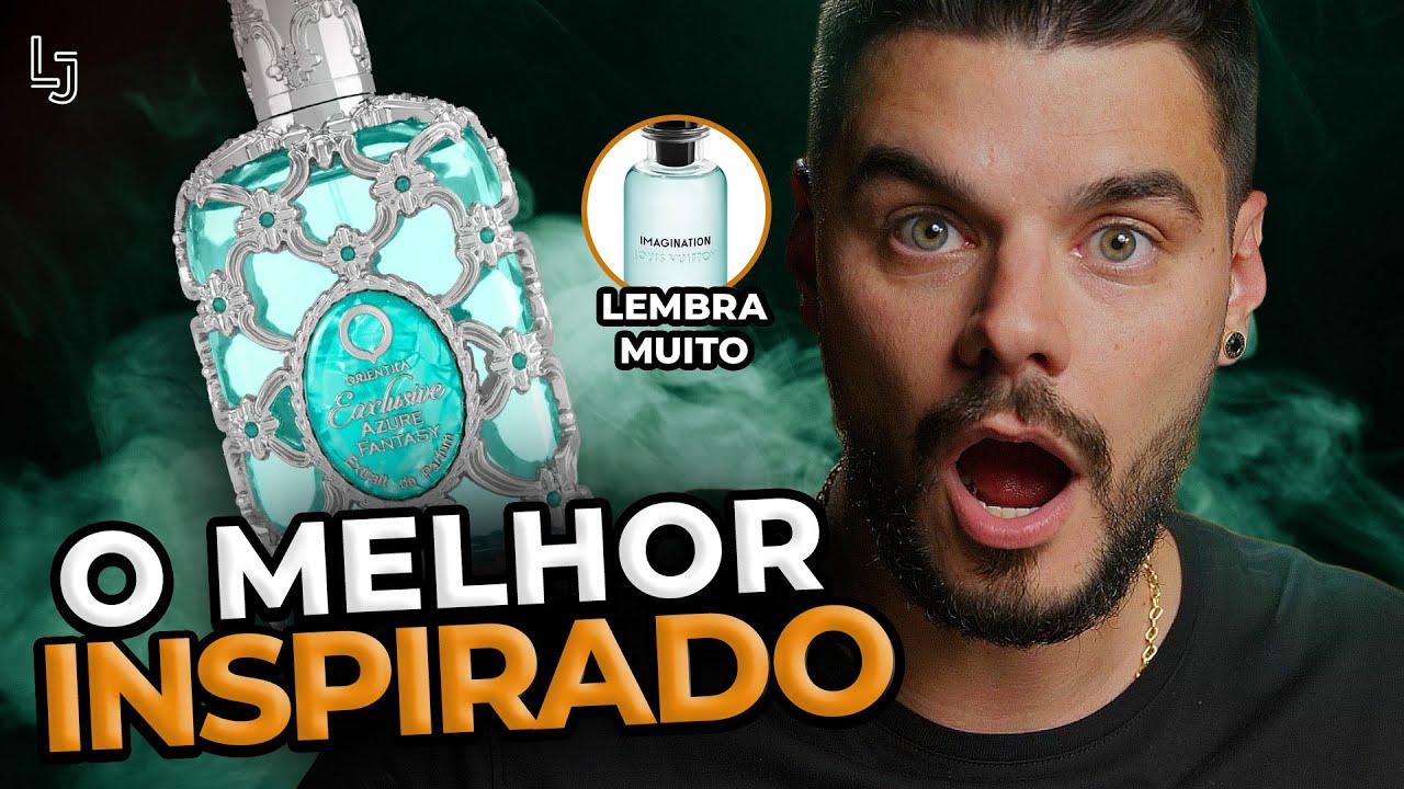 AZZURE FANTASY ORIENTICA - O MELHOR PERFUME INSPIRADO NO IMAGINATION LV! CHEIRO PERFEITO!