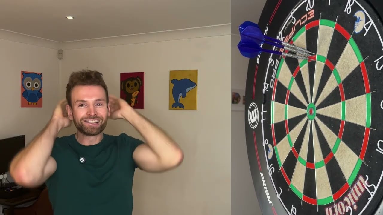 Straight to the Point Throw Analysis - Fixing My Darts Throw, One Elbow at a Time! 🎯