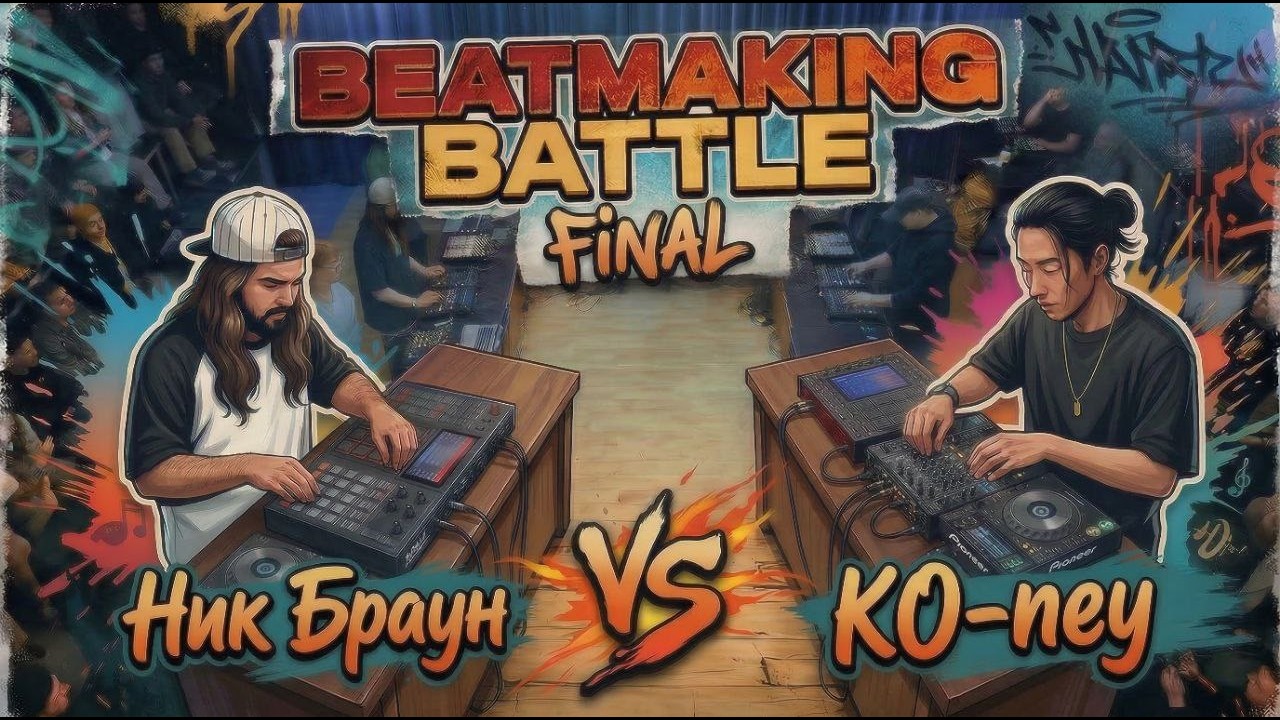 Ник Браун vs KO-ney || Beatmaking FINAL || V1 Battle 13.03.2026