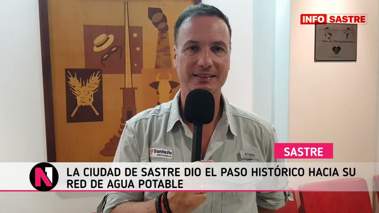 Sastre salda su deuda histórica: 15 ofertas para la red de agua