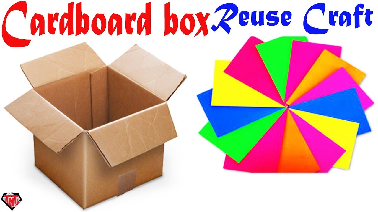 Easy Idea To Reuse Cardboard Box || DIY Cardboard Makeup Box