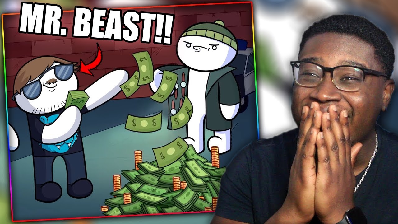 THEODD1SOUT WINS $100K! | Fighting in Mr Beast's $100k Youtuber Battle Royale Reaction!