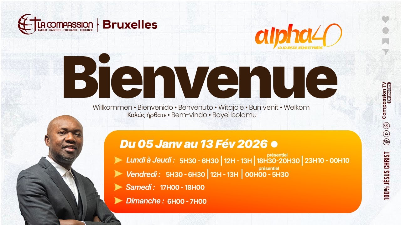 ALPHA 40 • JOUR 29 (Session SOIR) • PS JOSEPH YONI || 2 FÉV 2026