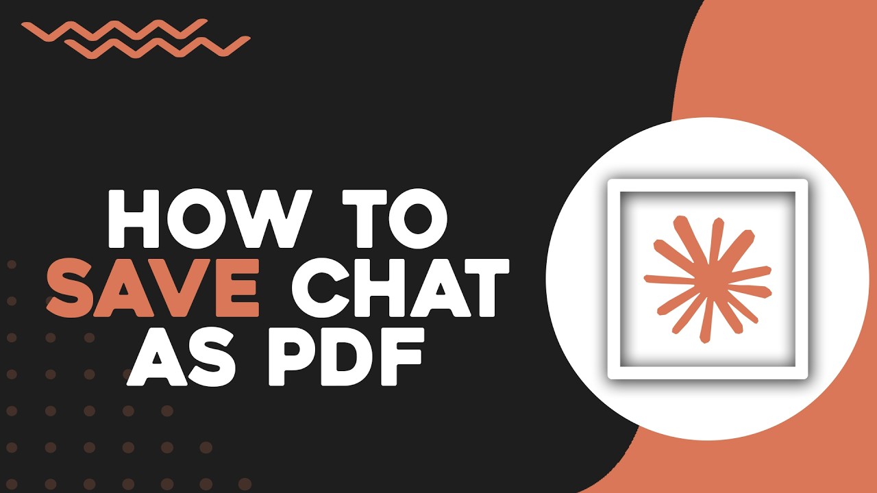 How To Save Chat as PDF on Claude AI (Easiest Way)