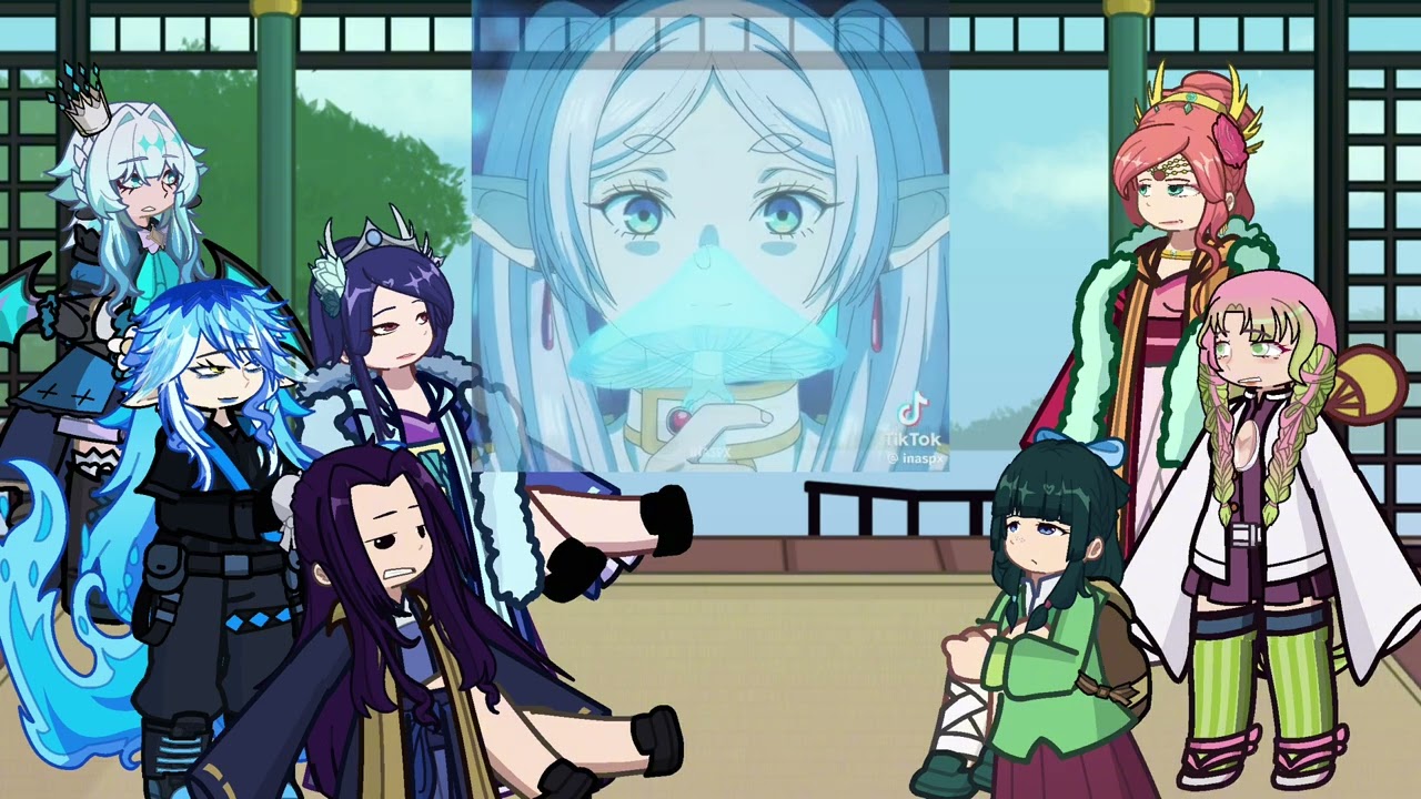 Fandoms react to Sousou no Frieren | Gacha Life 2