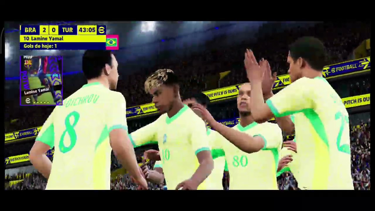 Brasil X Turquia | World Journey | E-Football 2026