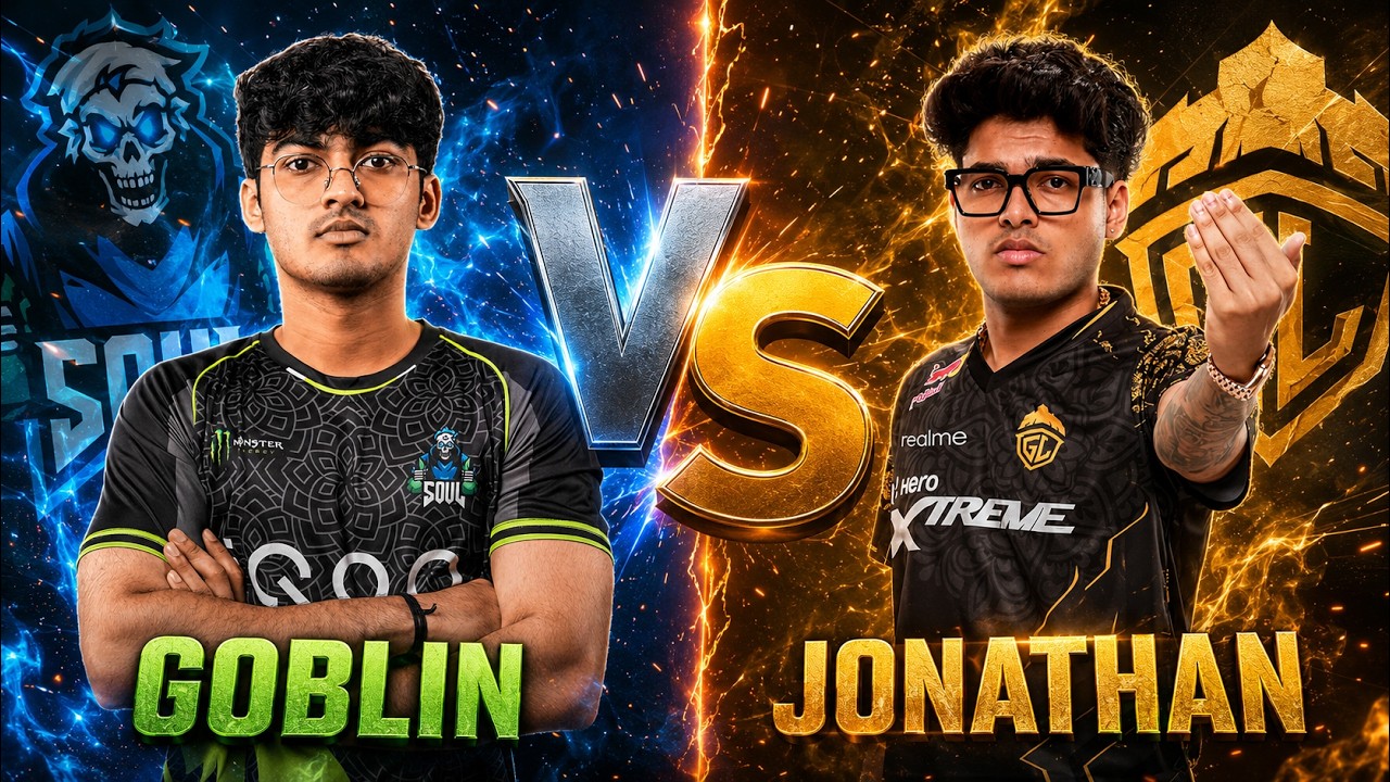 Team Soul vs GodLike: Goblin Talks About the Epic Rivalry!⚔️ #bgmi #bgmilive #esportsindia #jonathan