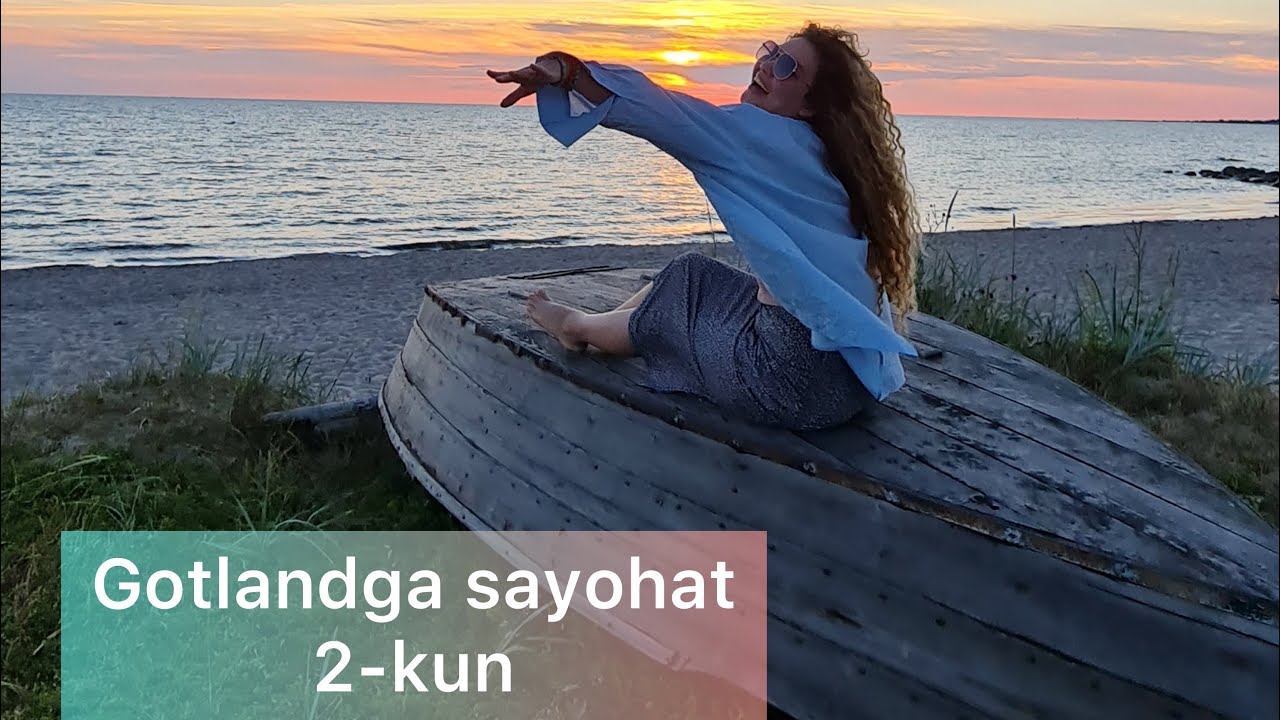 🇸🇪Gotland oroliga sayohat 2-kun. Shvetsiya hayoti.Shvetsiyadagi o’zbeklarning hayoti.