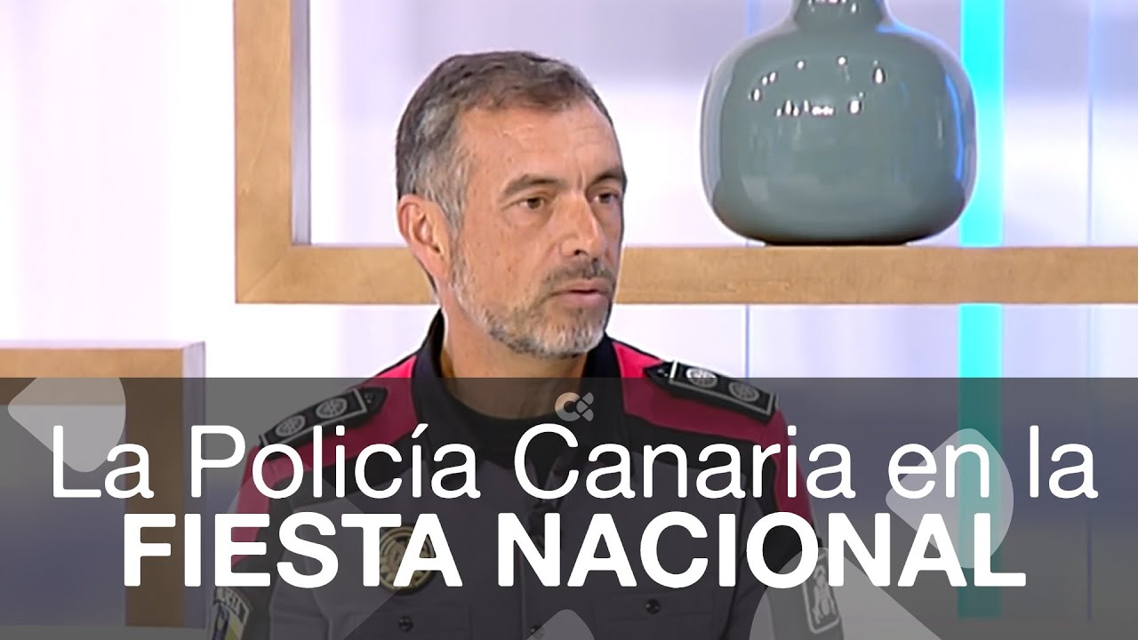 El Cuerpo General de la Policía Canaria en la Fiesta Nacional