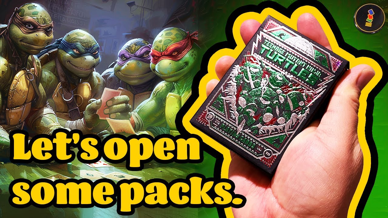 COWABUNGA!!! Teenage Mutant Ninja Turtles Playing Cards by Theory11!