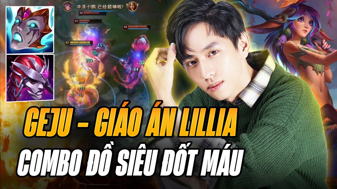 GEJU FARM MẠNG RANK THÁCH ĐẤU TRƯỚC SỰ BẤT LỰC CỦA ĐỘI BẠN VỚI COMBO ĐỒ SIÊU ĐỐT MÁU CHO LILLIA