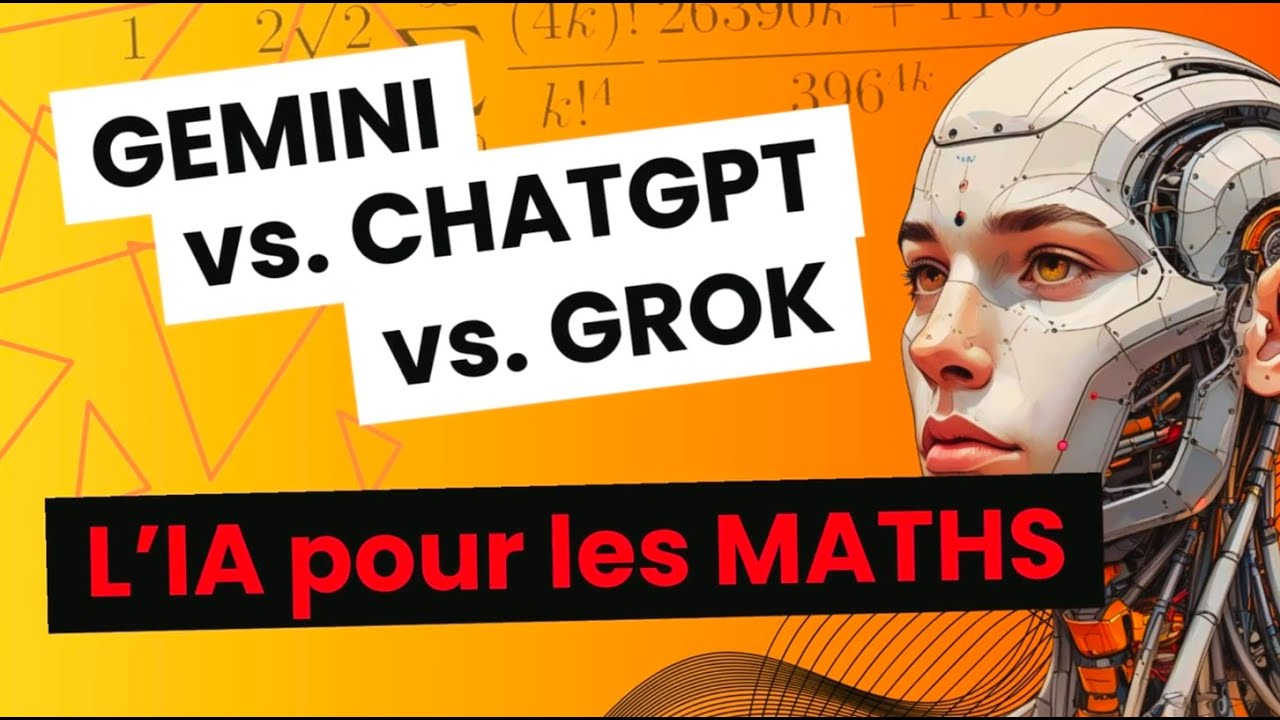 Gemini 3 vs Chatgpt 5.1 vs Grok 4.1: Quelle est la meilleure IA en maths?