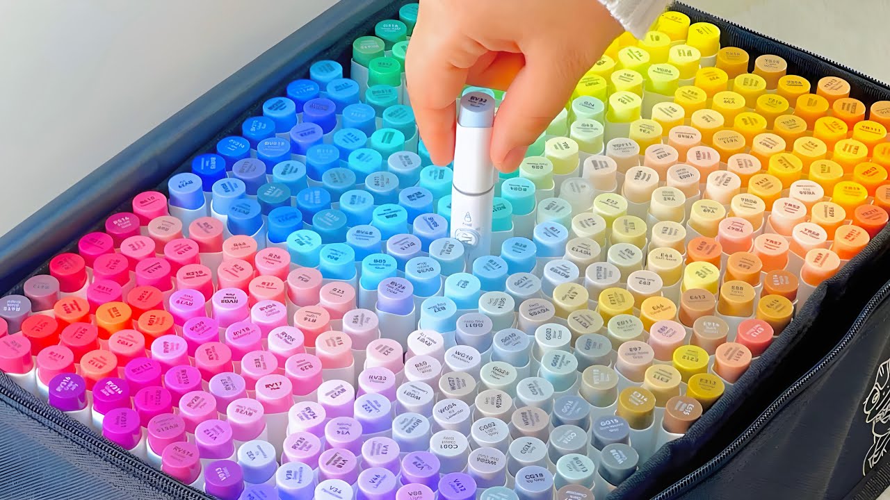 These 320 Colors Changed Everything... | OhuhuMarker Unboxing