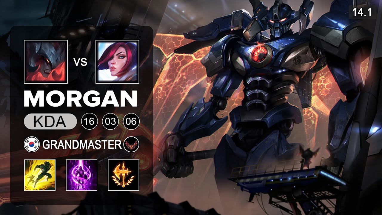 Morgan Aatrox vs Fiora Top - KR Challenger - Patch 14.1Season 14
