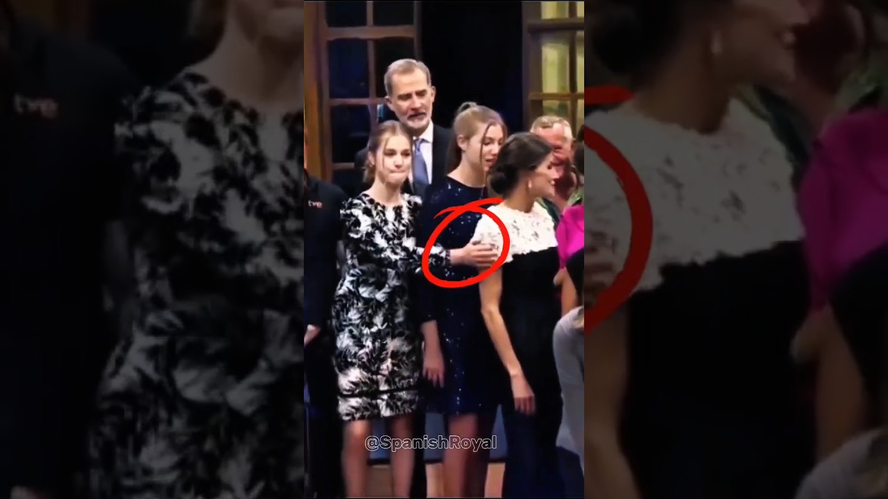 A funny moment#princessleonor#leonor#infantasofia#viral