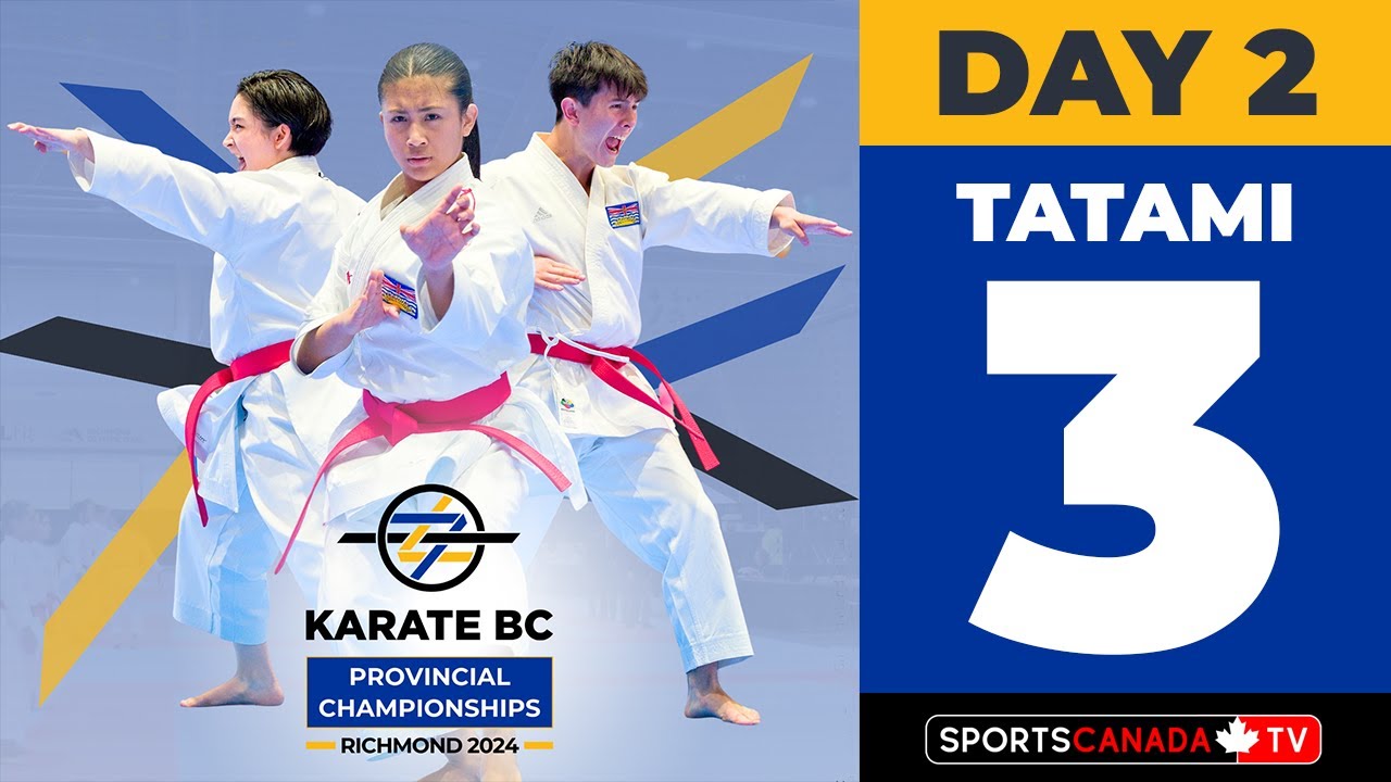 2024 Karate BC Provincial Championships 🥋 DAY 2 | Tatami 3 [April 7, 2024]