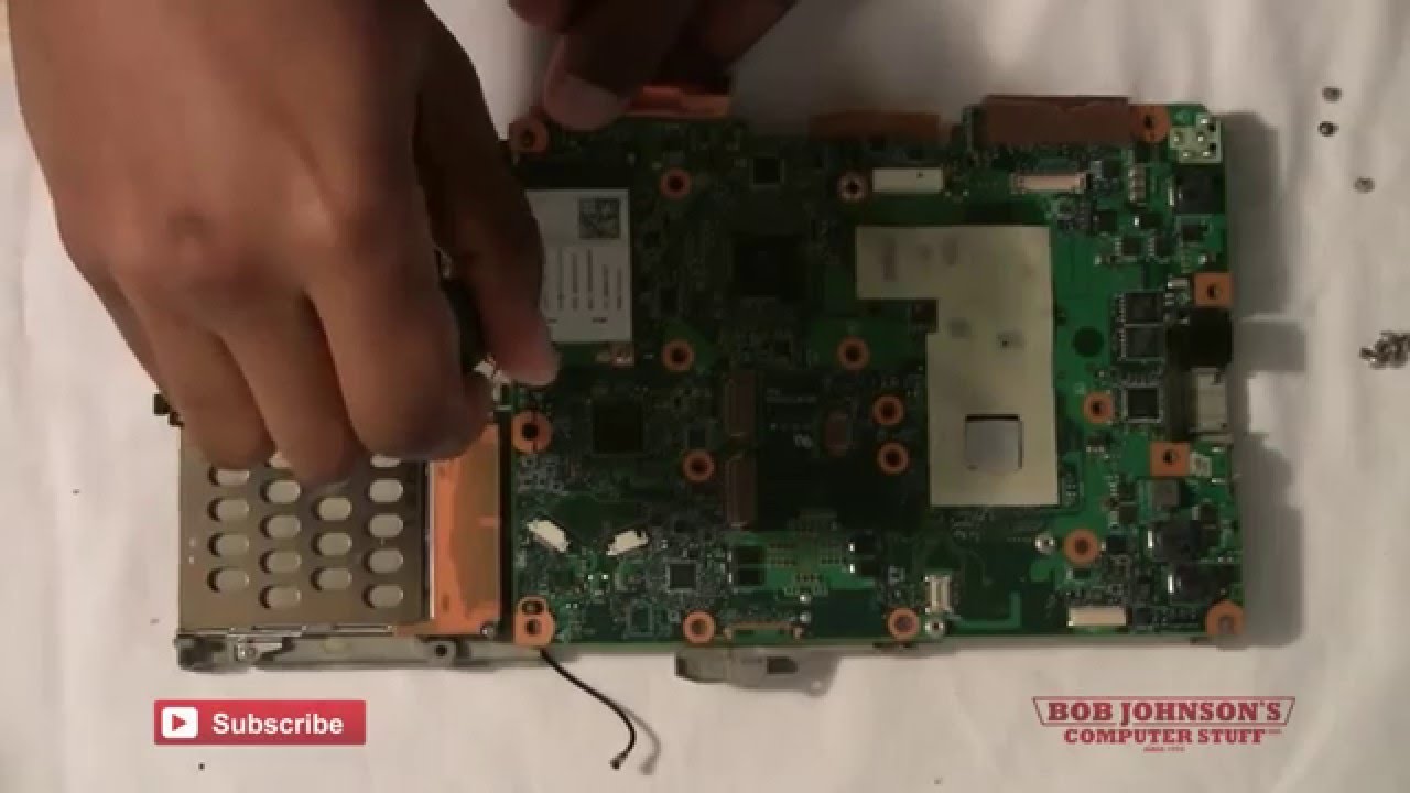 How to disassemble a Panasonic Toughbook CF-30 (Part 2)