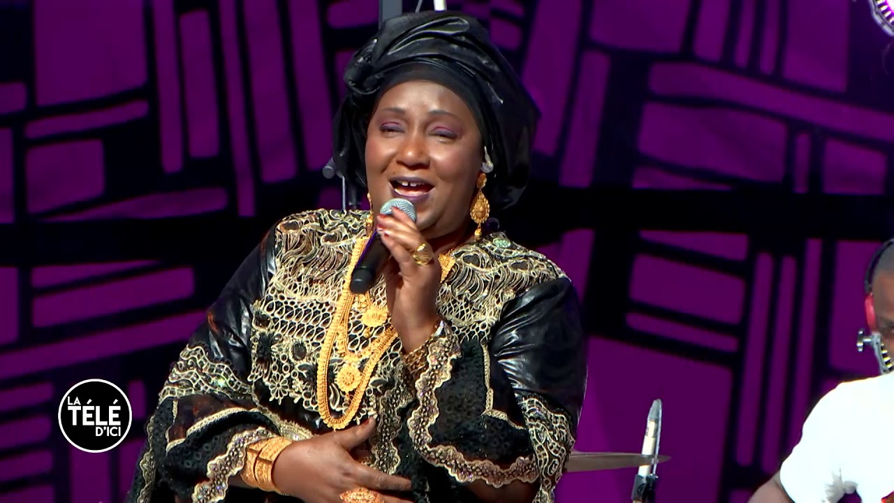 MAWA TRAORE en live dans  La Télé d'Ici