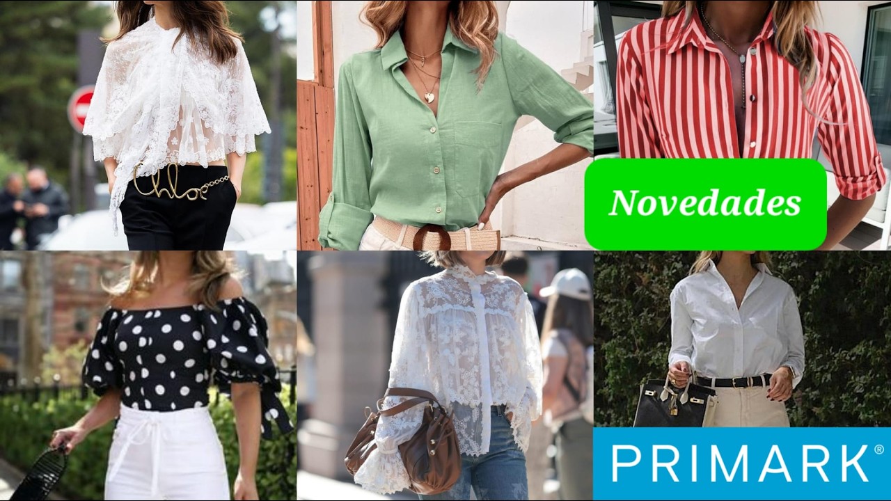 Primark Nueva Temporada Primavera 2026 Outfits Completos Básicos Tendencias Ropa Nueva Moda Camisas