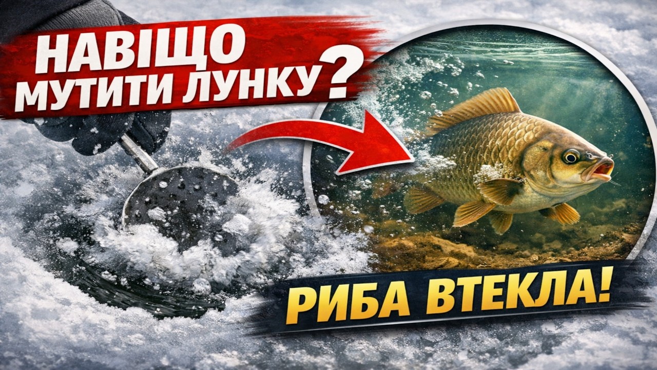 Одна хвилина після буріння, яка вбиває ваш кльов на годину. Перестаньте це робити!