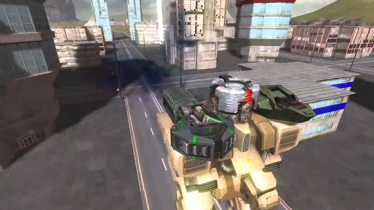 Walking War Robots - Weapon: ECC Thunder (version 04) | Sound by DFAD