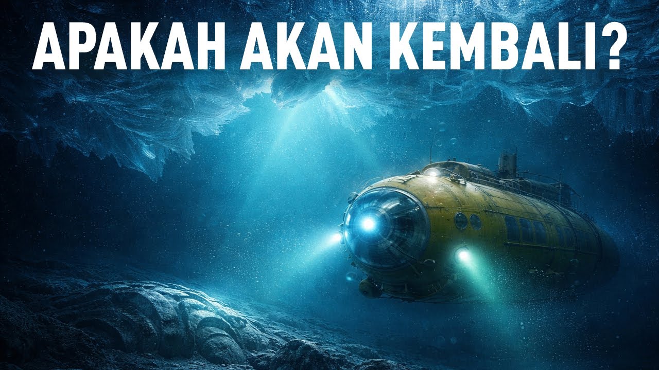 Kapal Selam Hilang Setelah Menemukan Objek Aneh di Bawah Es Antartika