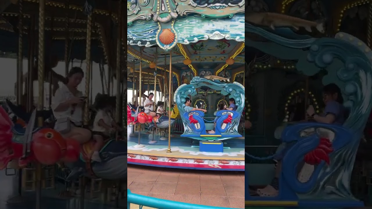 香港海洋公園 環迴水世界 Ocean Park Hong Kong Sea Life Carousel
