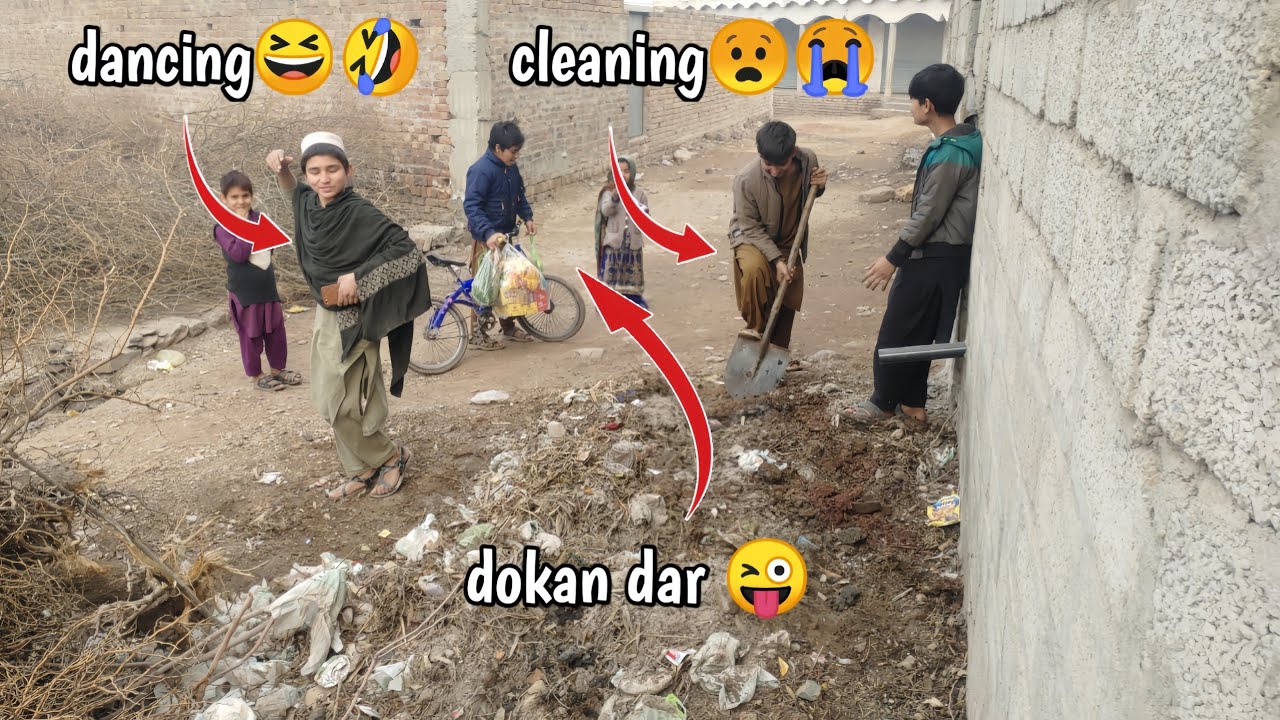 Dancing😅 cleaning 😅😞 dokan daR😅😅