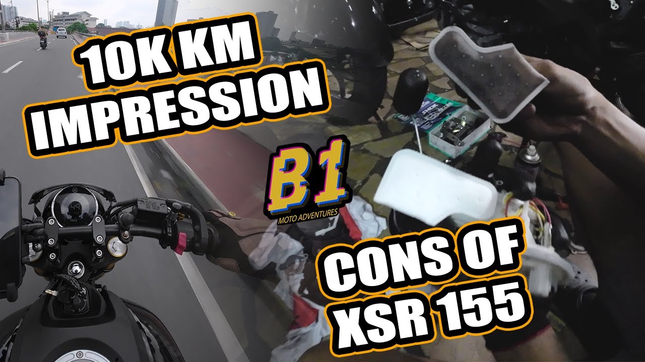 THINGS I DONT LIKE ON MY YAMAHA XSR155 (10K KM IMPRESSION)
