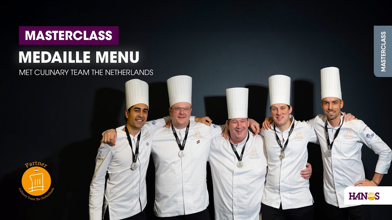 Online Masterclass van het Culinary Team The Netherlands