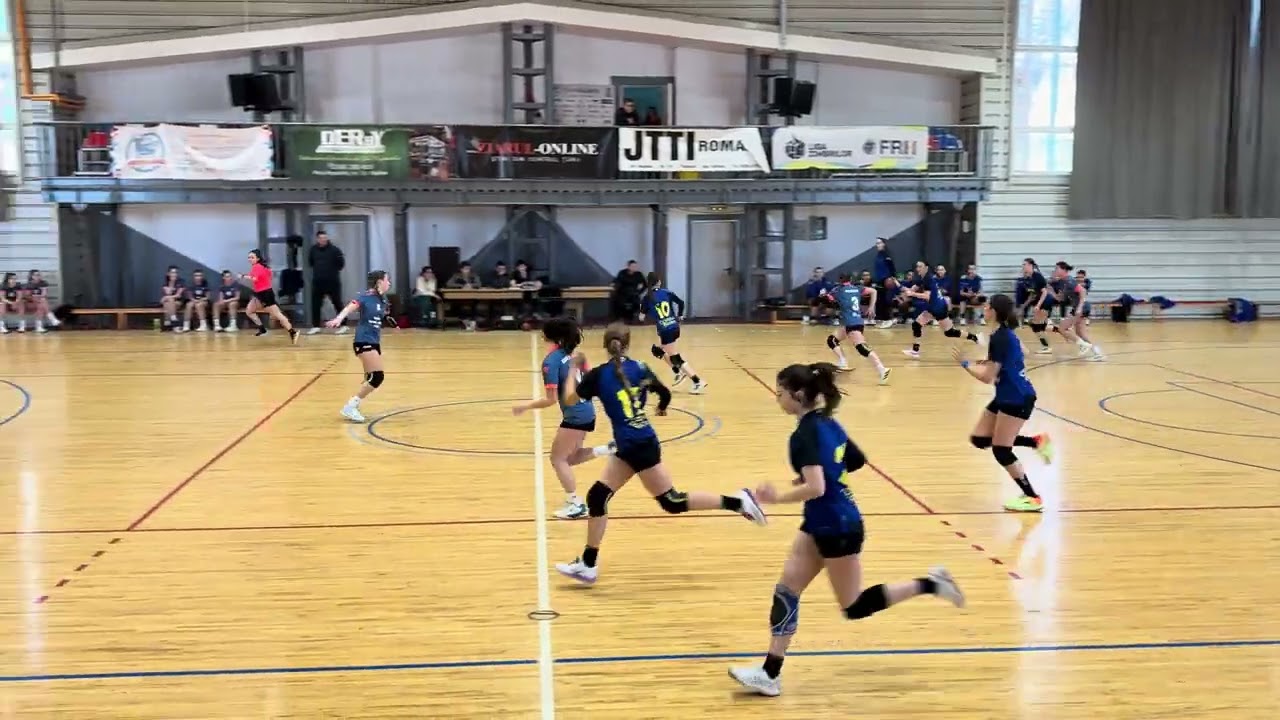 CSM Făgăraș J3 - CSM Corona Brașov Junioare 3B, Repriza 1, Etapa a 15-a a Campionatului Național J3