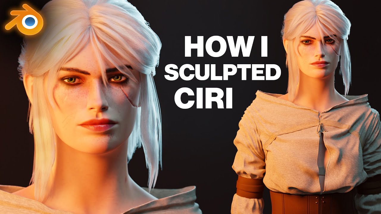 Sculpting Ciri - My Cloth Workflow explained