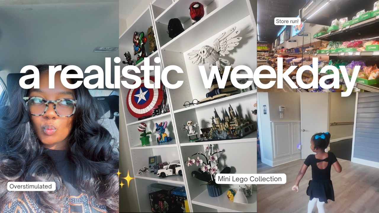 A Realistic Weekday as a Mom | Aldi Run + My LEGO Collection + Dance Mom