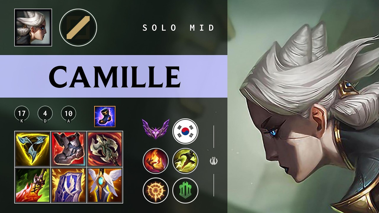 Camille Mid vs Talon - KR Master Patch 26.03