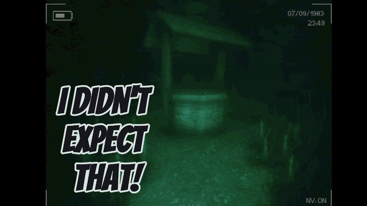 Something in the well - Short horror game- Gameplay