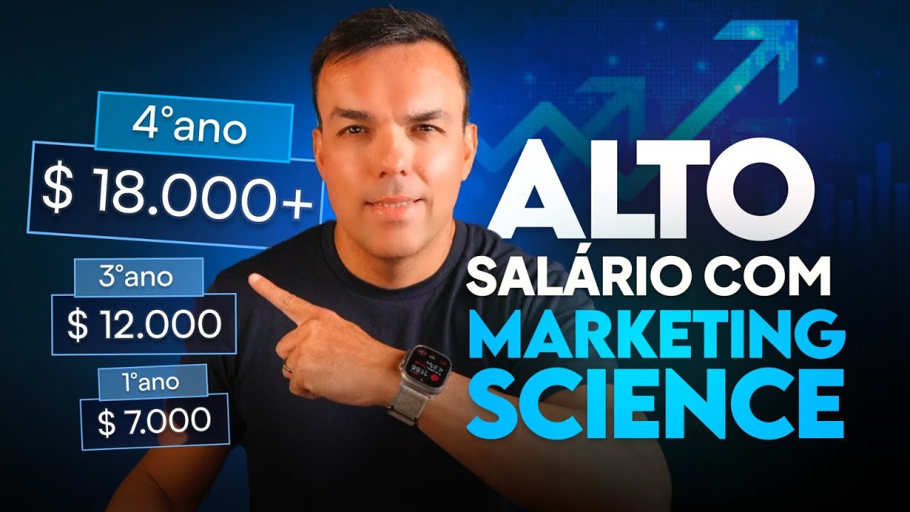Marketing Science & IA: A Carreira com mais oportunidades e salários hoje