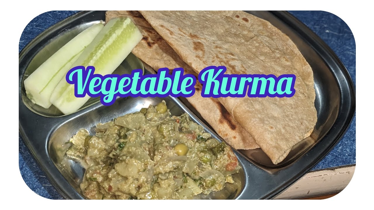 Veg Kurma Recipe | Hotel Style Vegetable Kurma 5-Minute Vegetable Kurma 😱 | Quick & Tasty Veg Kurma