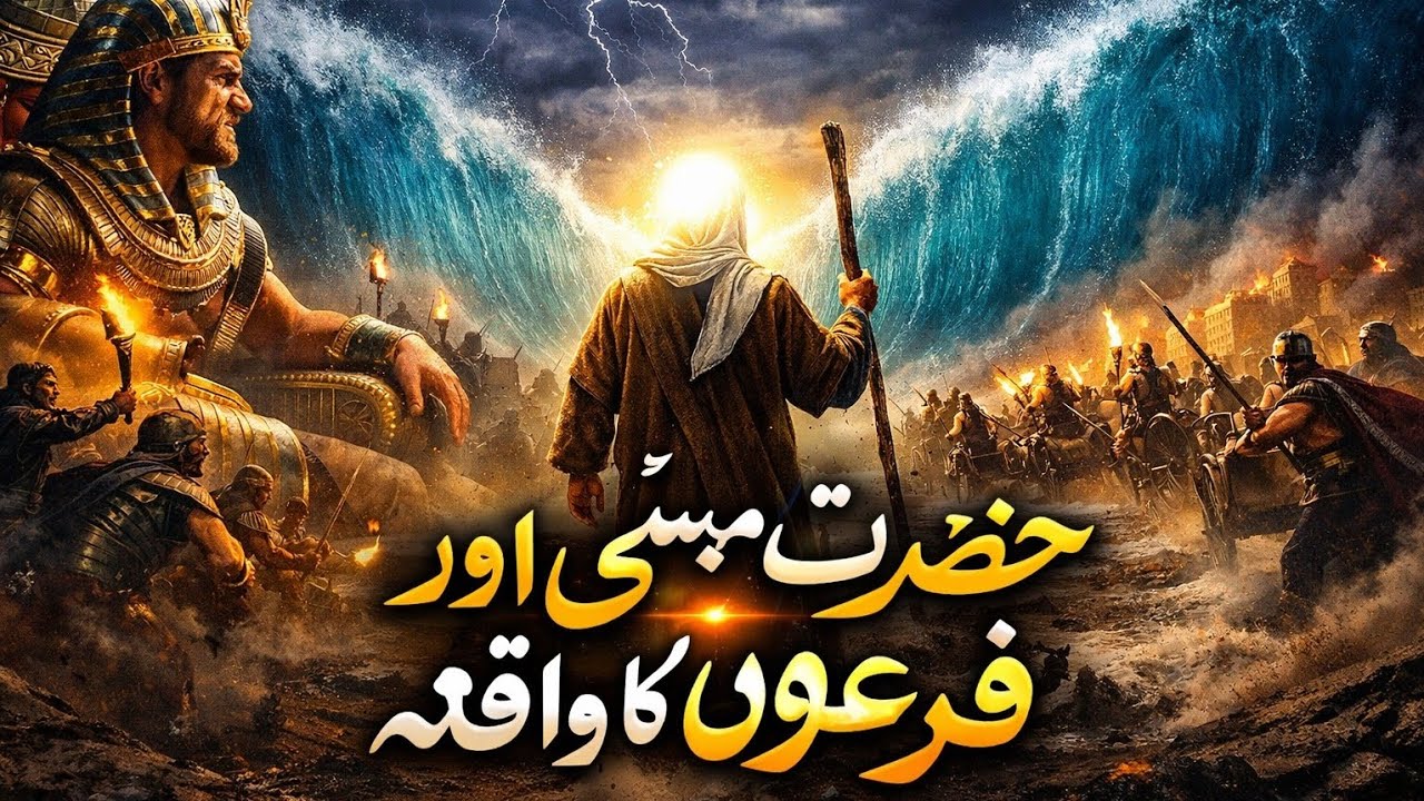 Hazrat Musa (AS) aur Firaun ki Taqatwar Kahani | Allah ki Qudrat ka Mojza