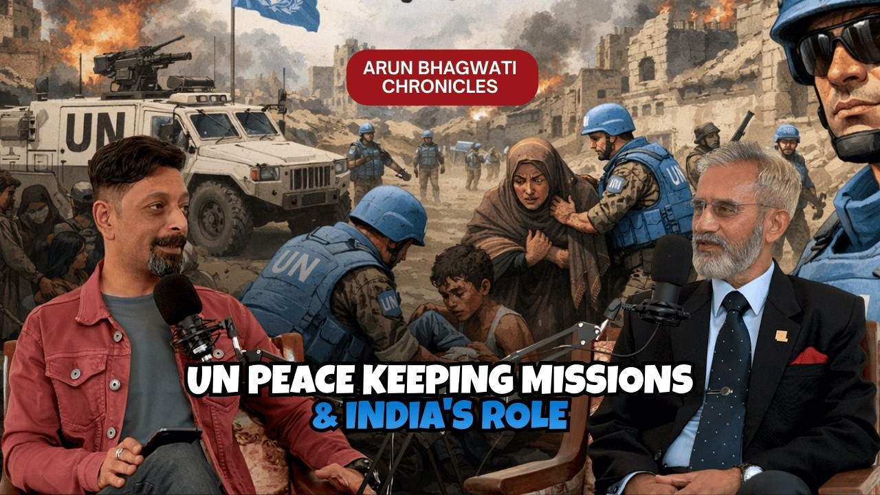 War Zones & UN Peace Keeping Missions | India's Blue Helmets with Major General AK Bardalai
