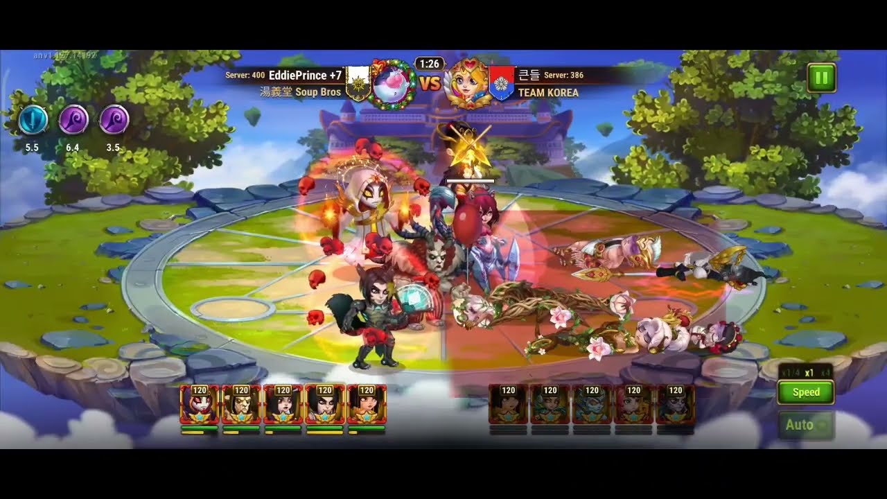 Faceless Jorgen Celeste Satori Ziri VS Ziri Arachne Dante Fox Dorian