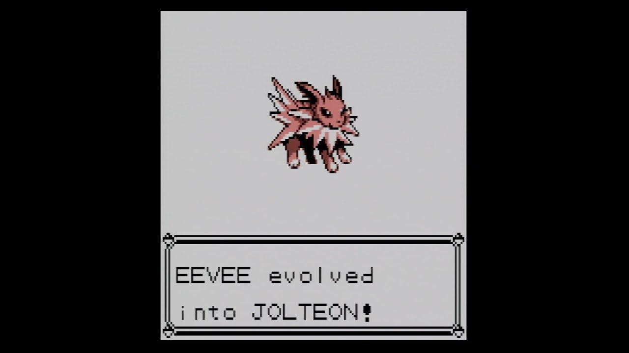 Pokemon Red/Blue - Evolving Raichu and Jolteon