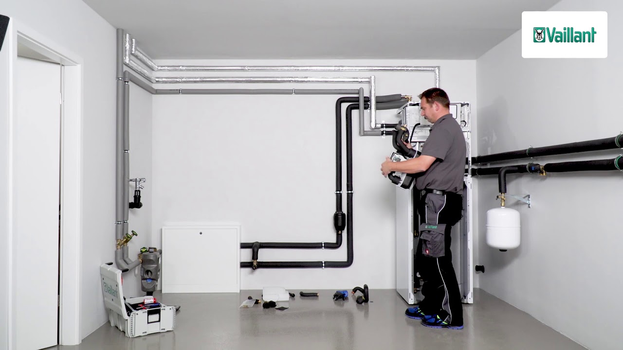 aroTHERM plus - Installatie van de kit glycol scheidingswarmtewisselaar in de uniTOWER plus