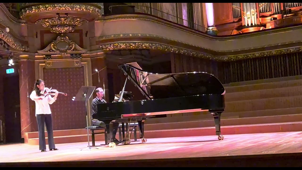 Sinfoni Espagnole 1er mouvement de E. Lalo Sofi Darbinyan violon 13anns Mathieu Schweyer piano 