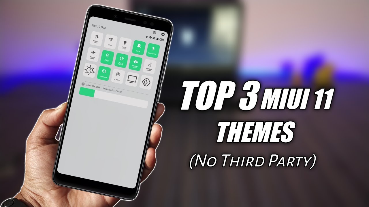 3 Best MIUI 11 Themes | No Third Party | Official