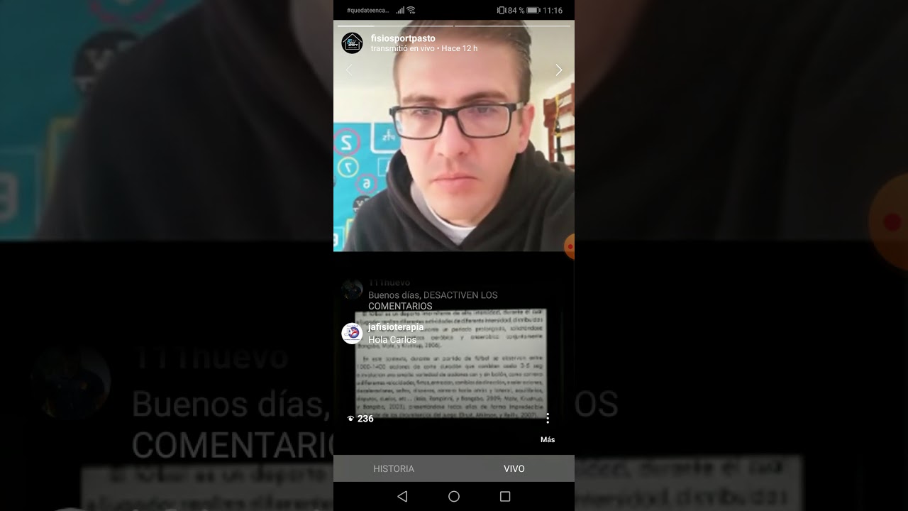 Charla 1 del I Ciclo de Conferencias Online Fisio Sport Pasto. Readaptaci&oacute;n funcional de la Carrera.